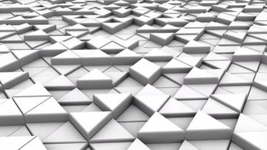 Üçgen arka plan. Soyut arka plan, 2 1, döngü, 4 k, oluşturulan 3d animasyon