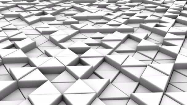 三角形の背景 抽象的な背景 ループ で作成した アニメーション — ストック動画