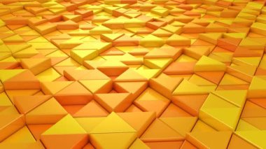 Üçgen arka plan. Soyut arka plan, 2 1, döngü, 4 k, oluşturulan 3d animasyon