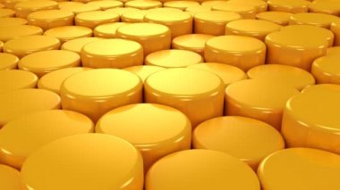 Silindir arka plan. Soyut arka plan, 2 1, döngü, 4 k, oluşturulan 3d animasyon