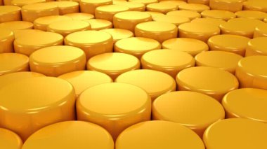 Silindir arka plan. Soyut arka plan, 2 1, döngü, 4 k, oluşturulan 3d animasyon