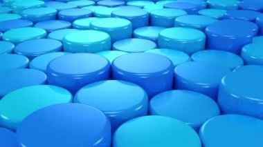 Silindir arka plan. Soyut arka plan, 2 1, döngü, 4 k, oluşturulan 3d animasyon