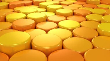 Silindir arka plan. Soyut arka plan, 2 1, döngü, 4 k, oluşturulan 3d animasyon