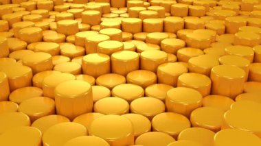 Silindir arka plan. Soyut arka plan, 2 1, döngü, 4 k, oluşturulan 3d animasyon