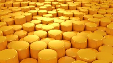 Silindir arka plan. Soyut arka plan, 2 1, döngü, 4 k, oluşturulan 3d animasyon