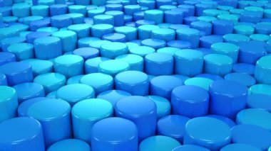 Silindir arka plan. Soyut arka plan, 2 1, döngü, 4 k, oluşturulan 3d animasyon