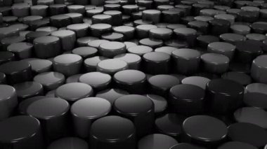 Silindir arka plan. Soyut arka plan, 2 1, döngü, 4 k, oluşturulan 3d animasyon