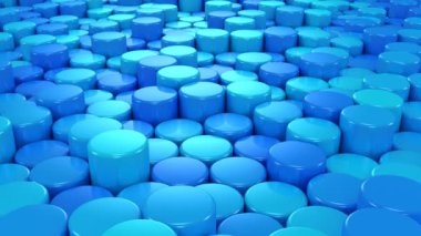 Silindir arka plan. Soyut arka plan, 2 1, döngü, 4 k, oluşturulan 3d animasyon