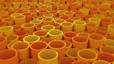 Arka plan boru. Soyut arka plan, 2 1, döngü, 4 k, oluşturulan 3d animasyon