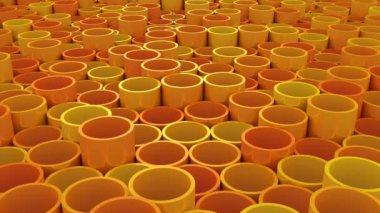 Arka plan boru. Soyut arka plan, 2 1, döngü, 4 k, oluşturulan 3d animasyon