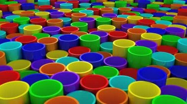 Arka plan boru. Arka plan, loop, 4 k, oluşturulan 3d animasyon