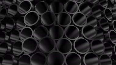 Arka plan boru. Soyut arka plan, 2 1, döngü, 4 k, oluşturulan 3d animasyon