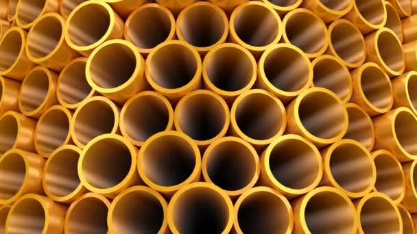 Background Pipes Abstract Background Loop Created Animation — Stock Video