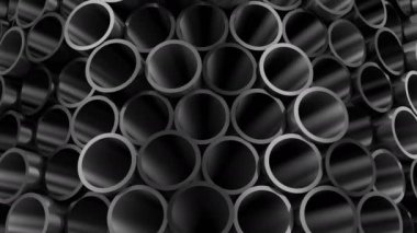 Arka plan boru. Soyut arka plan, 2 1, döngü, 4 k, oluşturulan 3d animasyon