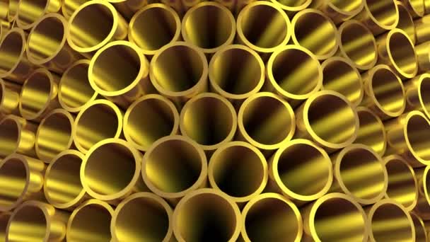 Background Pipes Abstract Background Loop Created Animation — Stock Video