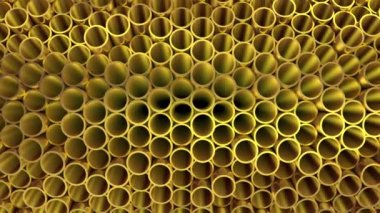 Arka plan boru. Soyut arka plan, 2 1, döngü, 4 k, oluşturulan 3d animasyon