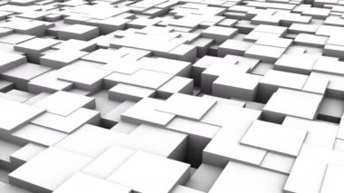 Kutularının arka plan. Arka plan, loop, 4 k, oluşturulan 3d animasyon