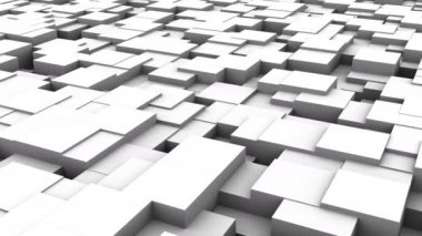 Kutularının arka plan. Arka plan, loop, 4 k, oluşturulan 3d animasyon