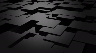 Kutularının arka plan. Soyut arka plan, 2 1, döngü, 4 k, oluşturulan 3d animasyon