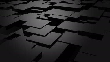 Kutularının arka plan. Soyut arka plan, 2 1, döngü, 4 k, oluşturulan 3d animasyon