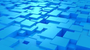 Kutularının arka plan. Soyut arka plan, 2 1, döngü, 4 k, oluşturulan 3d animasyon