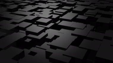 Kutularının arka plan. Soyut arka plan, 2 1, döngü, 4 k, oluşturulan 3d animasyon