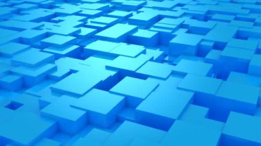 Kutularının arka plan. Soyut arka plan, 2 1, döngü, 4 k, oluşturulan 3d animasyon