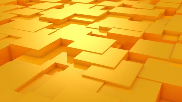 Contexte des boîtes. Fond abstrait, boucle 2 en 1, créé en 4K, animation 3d 