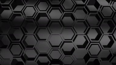 Altıgen yanarak bahislerin doğru arka plan. Soyut arka plan, 2 1, döngü, 4 k, oluşturulan 3d animasyon