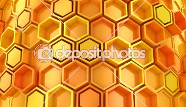 Altıgen yanarak bahislerin doğru arka plan. Soyut arka plan, 2 1, döngü, 4 k, oluşturulan 3d animasyon