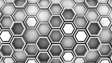 Altıgen yanarak bahislerin doğru arka plan. Arka plan, loop, 4 k, oluşturulan 3d animasyon