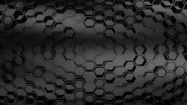 Altıgen yanarak bahislerin doğru arka plan. Soyut arka plan, 2 1, döngü, 4 k, oluşturulan 3d animasyon