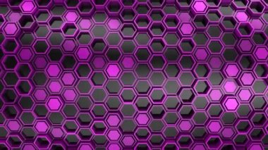 Altıgen yanarak bahislerin doğru arka plan. Soyut arka plan, 2 1, döngü, 4 k, oluşturulan 3d animasyon