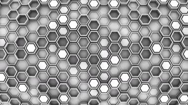 Altıgen yanarak bahislerin doğru arka plan. Arka plan, loop, 4 k, oluşturulan 3d animasyon
