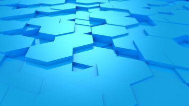 Altıgen yanarak bahislerin doğru arka plan. Soyut arka plan, 2 1, döngü, 4 k, oluşturulan 3d animasyon