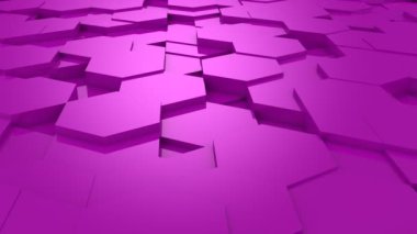 Altıgen yanarak bahislerin doğru arka plan. Soyut arka plan, 2 1, döngü, 4 k, oluşturulan 3d animasyon