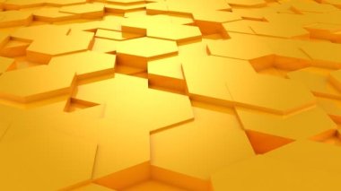 Altıgen yanarak bahislerin doğru arka plan. Soyut arka plan, 2 1, döngü, 4 k, oluşturulan 3d animasyon