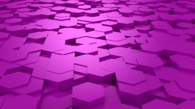 Altıgen yanarak bahislerin doğru arka plan. Soyut arka plan, 2 1, döngü, 4 k, oluşturulan 3d animasyon