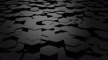 Altıgen yanarak bahislerin doğru arka plan. Soyut arka plan, 2 1, döngü, 4 k, oluşturulan 3d animasyon