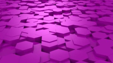 Altıgen yanarak bahislerin doğru arka plan. Soyut arka plan, 2 1, döngü, 4 k, oluşturulan 3d animasyon