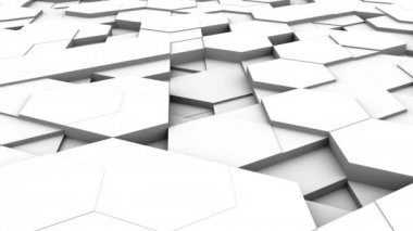 Altıgen yanarak bahislerin doğru arka plan. Arka plan, loop, 4 k, oluşturulan 3d animasyon