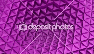 Üçgen bir dalga oluşur. Soyut arka plan, 2 1, döngü, 4 k, oluşturulan 3d animasyon