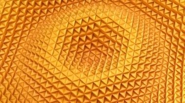 Üçgen bir dalga oluşur. 4 k, oluşturulan arka plan, 2 1, 3d animasyon