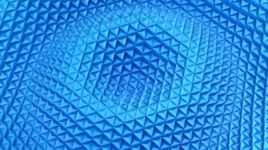 Üçgen bir dalga oluşur. 4 k, oluşturulan arka plan, 2 1, 3d animasyon