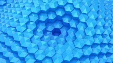 Altıgen yanarak bahislerin doğru bir dalga oluşur. Arka plan, 4 k, oluşturulan 2 1, döngü (301-600 kare), 3d animasyon