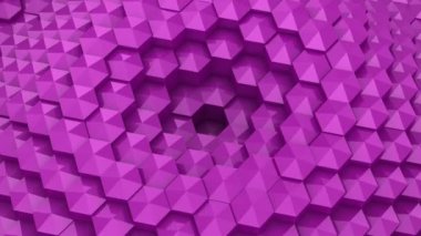 Altıgen yanarak bahislerin doğru bir dalga oluşur. Arka plan, 4 k, oluşturulan 2 1, döngü (301-600 kare), 3d animasyon