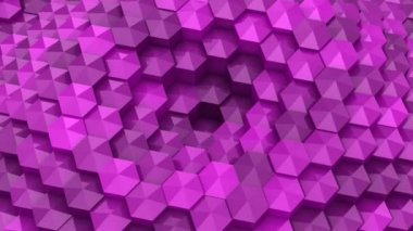 Altıgen yanarak bahislerin doğru bir dalga oluşur. Arka plan, 4 k, oluşturulan 2 1, döngü (301-600 kare), 3d animasyon