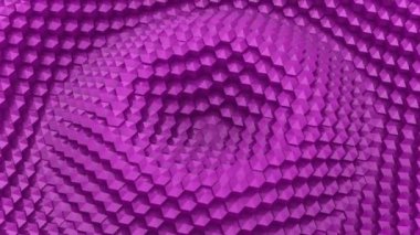 Altıgen yanarak bahislerin doğru bir dalga oluşur. Soyut arka plan, 2 1, döngü, 4 k, oluşturulan 3d animasyon