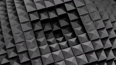 Kareler bir dalga oluşur. Arka plan, 4 k, oluşturulan 2 1, döngü (301-600 kare), 3d animasyon