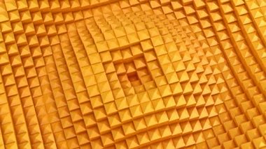 Kareler bir dalga oluşur. Arka plan, 4 k, oluşturulan 2 1, döngü (301-600 kare), 3d animasyon